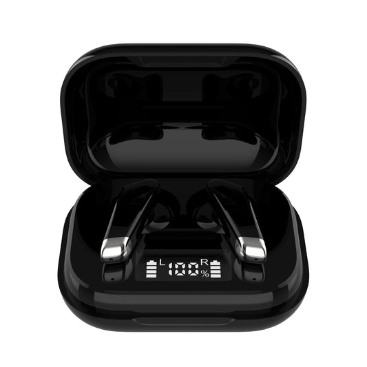 HKM-027027 TWS Wireless Bluetooth Headset P82 with Charging Case in Black, White, and Green