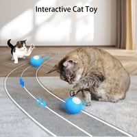HKM-0270397 Interactive Remote Control Cat Rolling Ball with Sound for Engaging Playtime