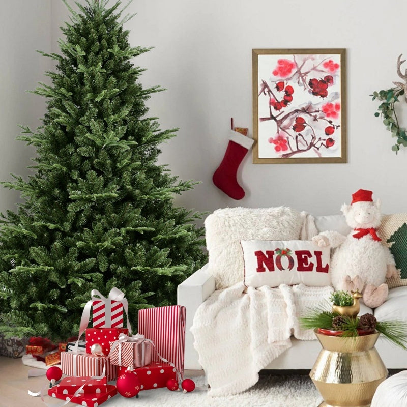 HKM-027091 PE and PVC Mixed Christmas Tree - Available in Various Heights from 5ft to 9ft