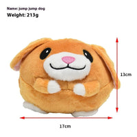 HKM-0272573 USB Rechargeable Pet Electric Molar Tooth Cleaning Toy with Soft Velvet Fabric