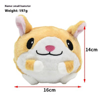 HKM-0272573 USB Rechargeable Pet Electric Molar Tooth Cleaning Toy with Soft Velvet Fabric