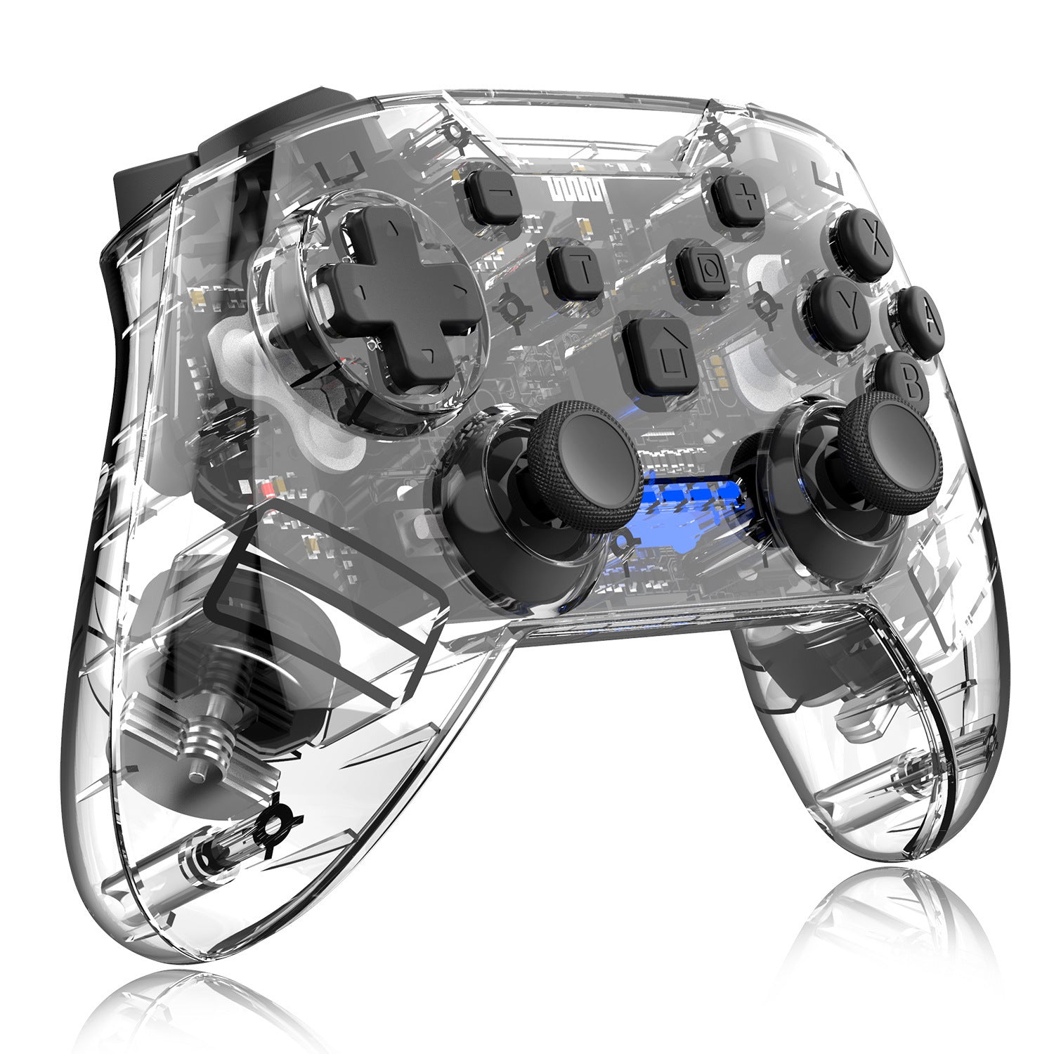 HKM-027283 Wireless Bluetooth Gamepad with Wake-up Function and Dual Vibration Support for Switch and Windows Devices
