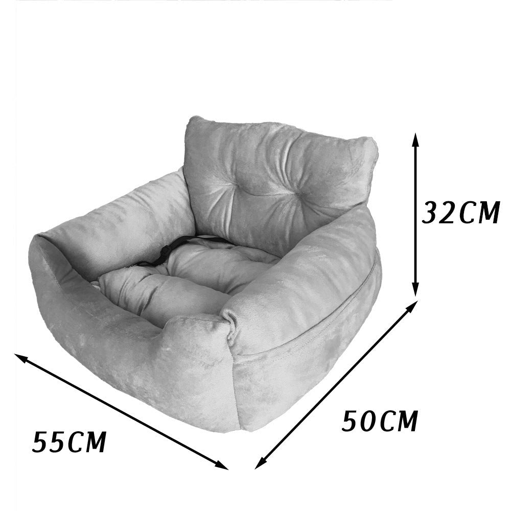 HKM-0272957 Pet Sofa Bed for Dogs ¨C Removable and Washable Waterproof Striped Nest in Various Colors