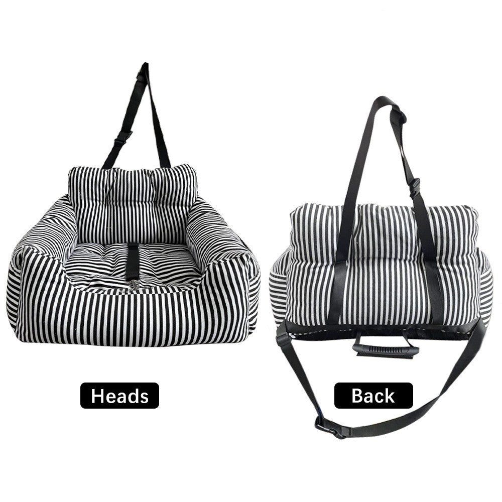 HKM-0272957 Pet Sofa Bed for Dogs ¨C Removable and Washable Waterproof Striped Nest in Various Colors