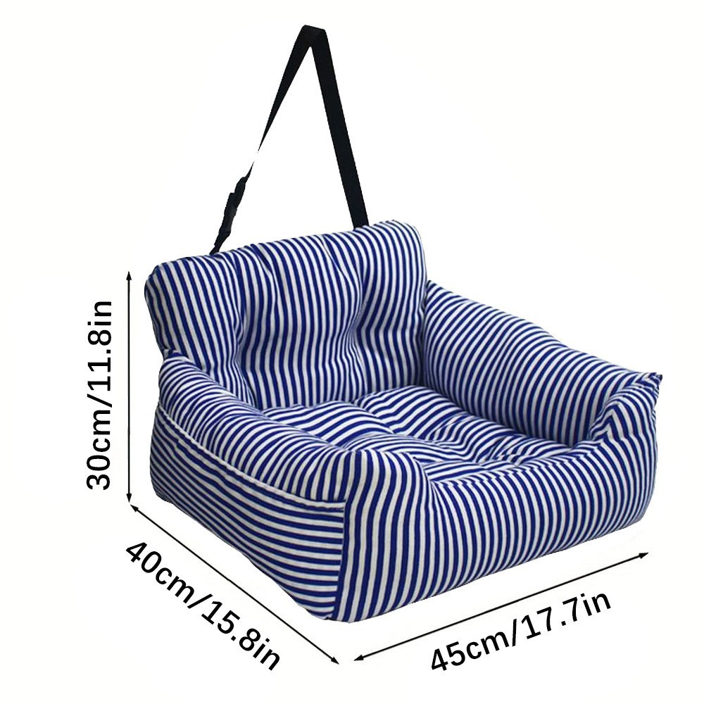 HKM-0272957 Pet Sofa Bed for Dogs ¨C Removable and Washable Waterproof Striped Nest in Various Colors