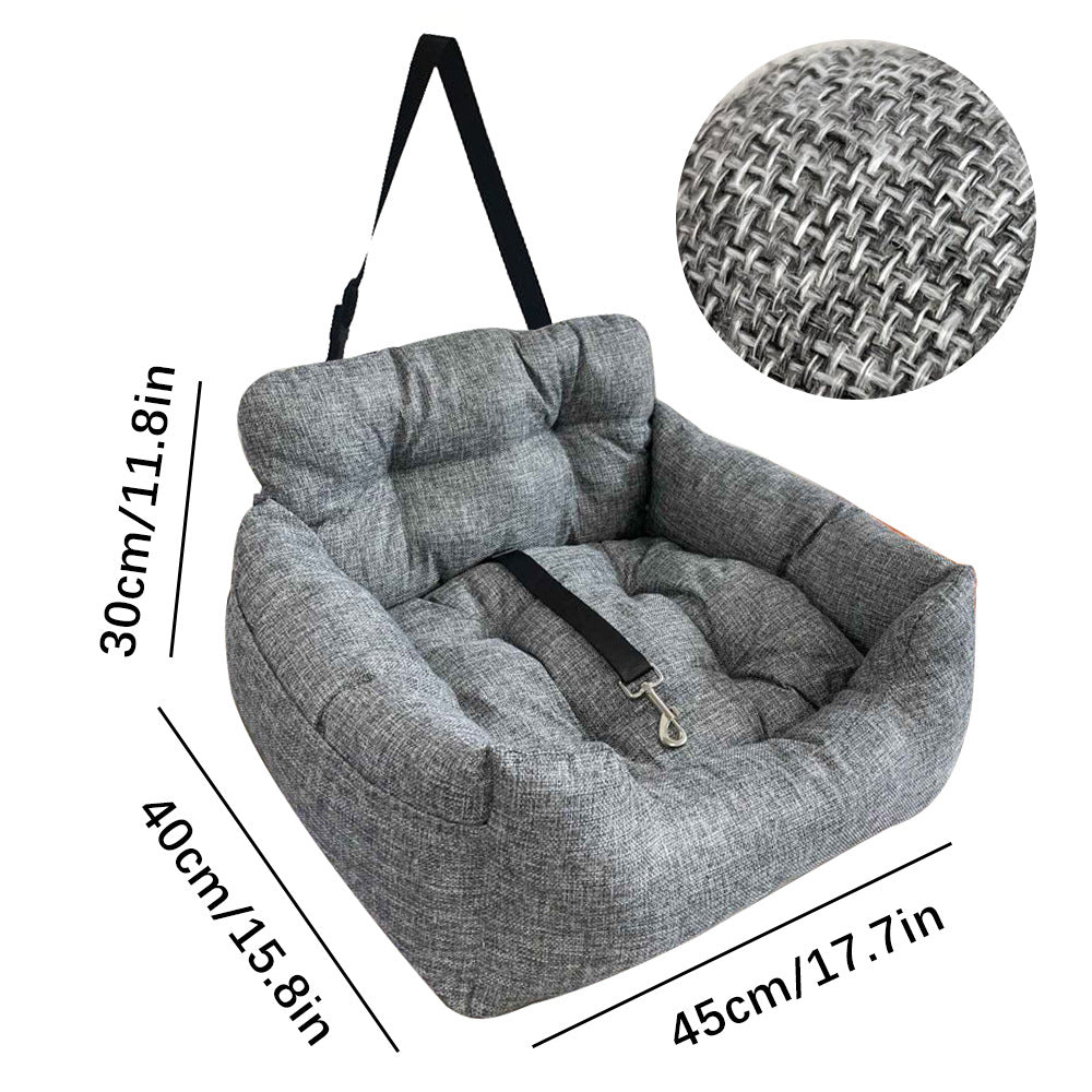 HKM-0272957 Pet Sofa Bed for Dogs ¨C Removable and Washable Waterproof Striped Nest in Various Colors