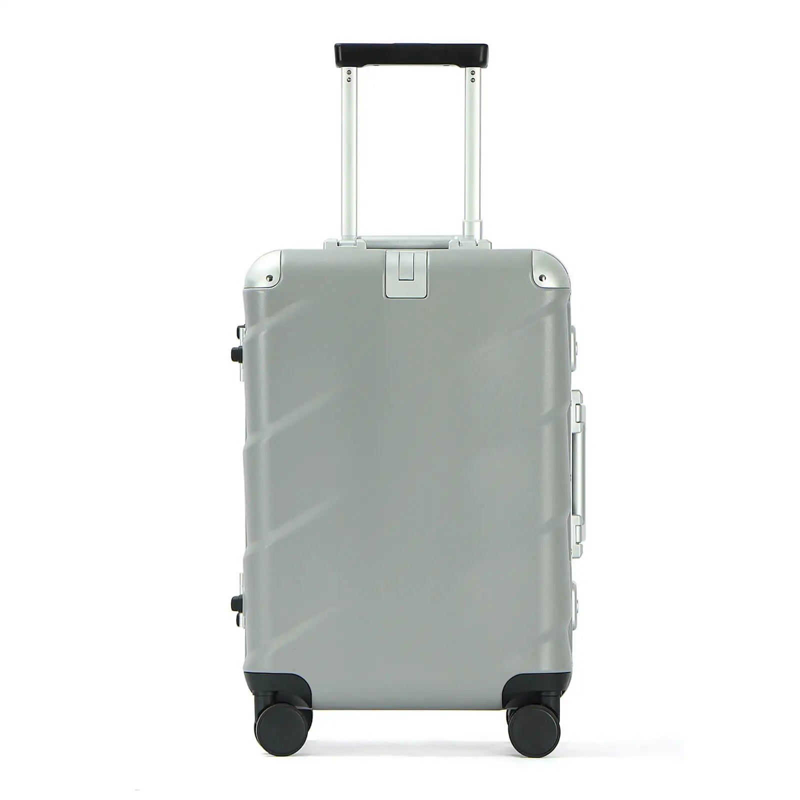 HKM-027347 New Modern Hardshell PC Trolley Suitcase with Aluminium Frame for Travel
