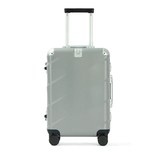 HKM-027347 New Modern Hardshell PC Trolley Suitcase with Aluminium Frame for Travel