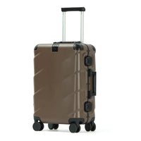 HKM-027347 New Modern Hardshell PC Trolley Suitcase with Aluminium Frame for Travel