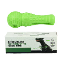 HKM-0273725 Simulated Molar Chew Stick with Sound for Dogs - TPR Material, Available in Blue, Orange, Green