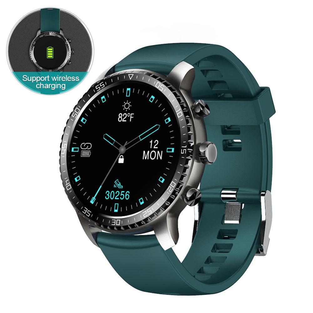 HKM-027475 1.3-Inch Smart Watch with Wireless Charging, Touch Dial, Health Monitoring and Sports Tracking