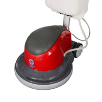 HKM-027539 1100W Multi-Functional Floor Scrubber and Burnishing Machine with Butterfly Handle for Effective Floor and Carpet Cleaning