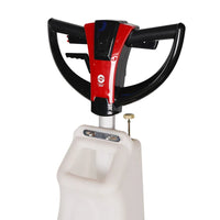 HKM-027539 1100W Multi-Functional Floor Scrubber and Burnishing Machine with Butterfly Handle for Effective Floor and Carpet Cleaning