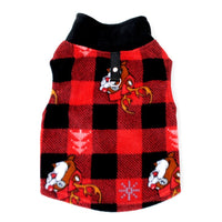 HKM-0277053 Cozy Polar Fleece Dog Jacket with Buckle in Various Colors and Sizes
