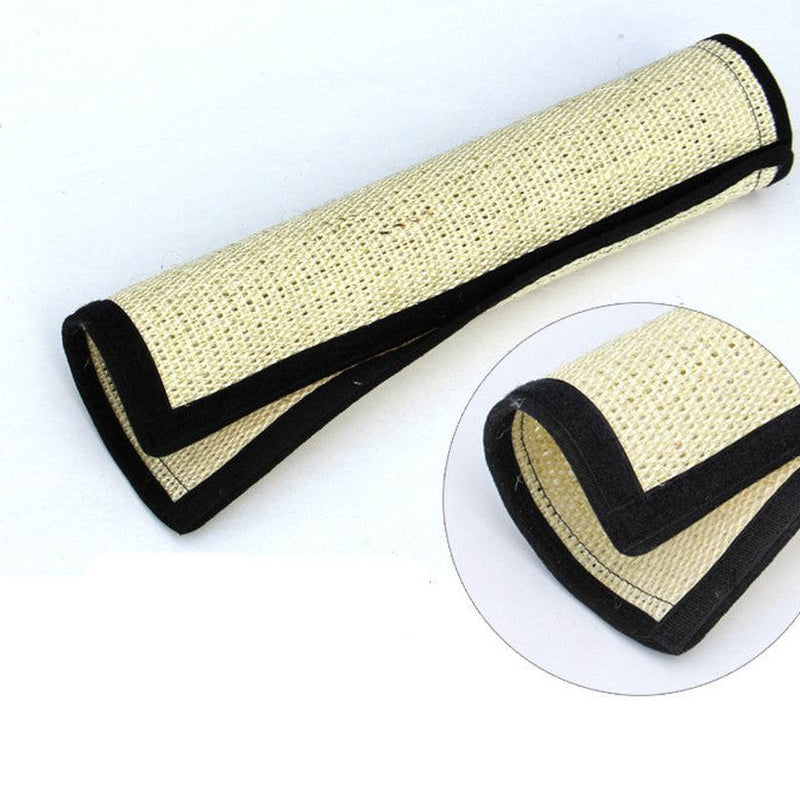 HKM-027795 Large Scratching Blanket Cat Toy and Pet Floor Mat Set with Catnip and Sticks
