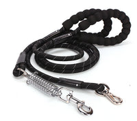 HKM-0278461 Reflective Nylon Dog Leash with Spring Clip, 1.2cm x 1.5m, Suitable for All Seasons