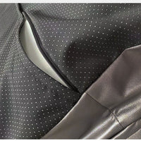HKM-0278717 Large Dog Bed in Dot Style - Khaki & Dark Gray, 124 x 30CM, Comfortable Cloth Pet Nest