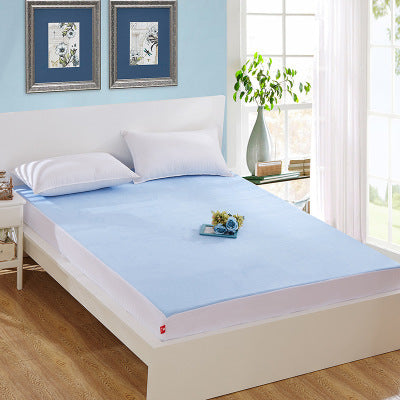 HKM-027923 Waterproof Cotton Terry Cloth Bed Sheet with TPU Membrane in Various Sizes and Colors