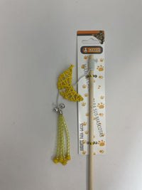 HKM-0279485 Crescent-Shaped Cat Teaser Toy for Engaging Playtime
