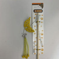 HKM-0279485 Crescent-Shaped Cat Teaser Toy for Engaging Playtime