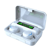 HKM-028115 F9-5 Wireless Earbuds with 9D Stereo Sound, Waterproof Design, and Bluetooth 5.0 Connectivity
