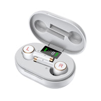HKM-028307 Wireless In-Ear Sports Bluetooth Headset with Stereo Sound and Voice Control Functions