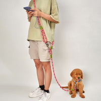 HKM-0284221 Multi-Functional Dog Traction Belt for Running - Adjustable Cross Shoulder Design