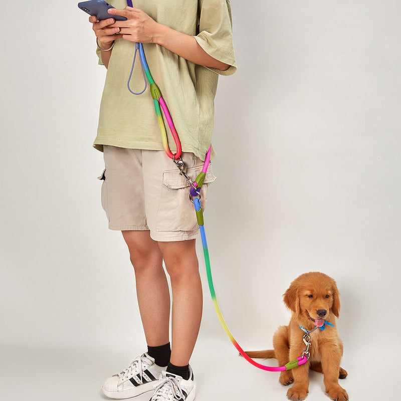 HKM-0284221 Multi-Functional Dog Traction Belt for Running - Adjustable Cross Shoulder Design