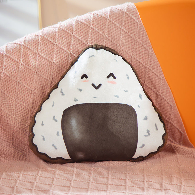 HKM-028435 Hand-Painted Plush Sushi Toy – Soft PP Cotton, Fashion Casual Design