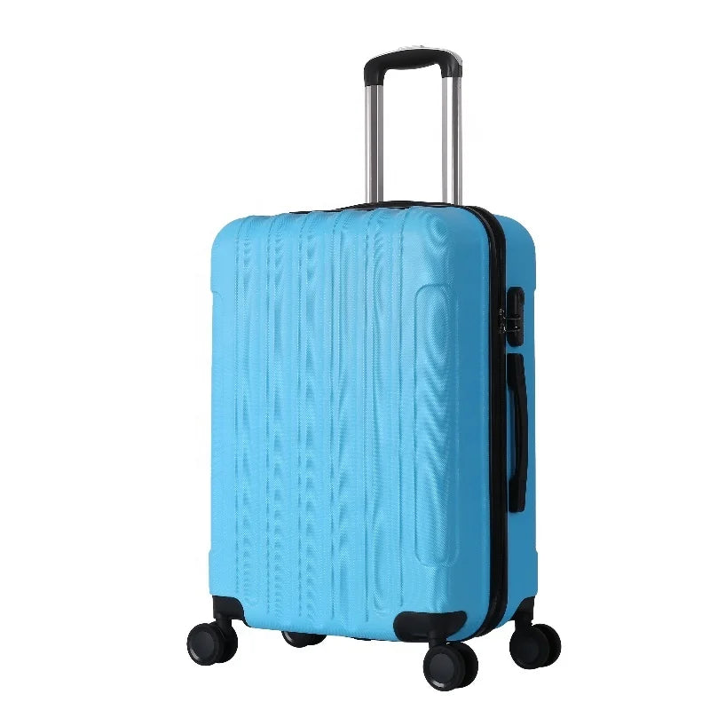 HKM-028499 Lightweight ABS Hard Shell Trolley Suitcase with Modern Design for Travel