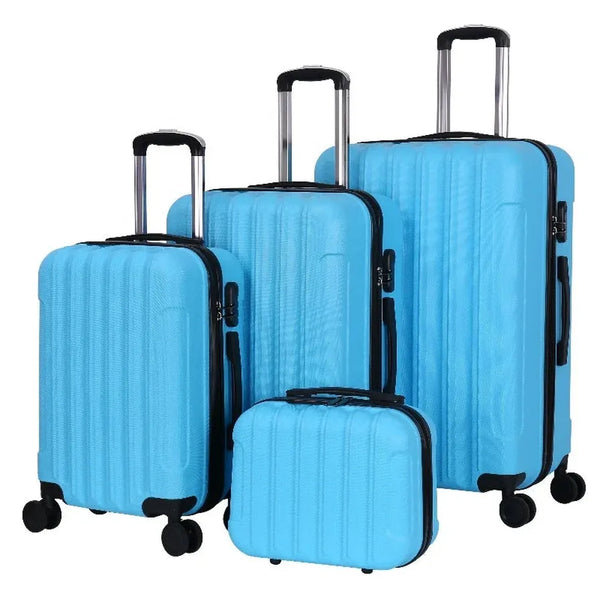 HKM-028499 Lightweight ABS Hard Shell Trolley Suitcase with Modern Design for Travel