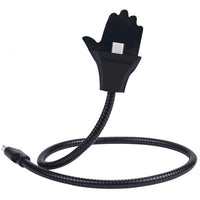 HKM-028499 Retractable 0.5m Charging Cable with Car Bracket for Apple Lightning and Micro USB Devices