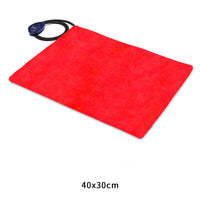 HKM-0286269 Pet Heating Pad 40x30cm with Intelligent Temperature Control, Anti-Scratching Flannel Blanket in Multiple Colors