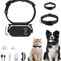 HKM-0286653 HD Mini Pet Camera with Magnetic Suction and Collar Options (16G/32G/64G/128G Memory & WiFi Versions Available)