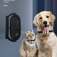 HKM-0286653 HD Mini Pet Camera with Magnetic Suction and Collar Options (16G/32G/64G/128G Memory & WiFi Versions Available)