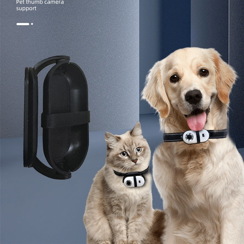 HKM-0286653 HD Mini Pet Camera with Magnetic Suction and Collar Options (16G/32G/64G/128G Memory & WiFi Versions Available)