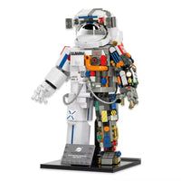 HKM-028755 Aerospace Building Block Set for Kids - Creative Space-Themed Model Toy with 50 Pieces