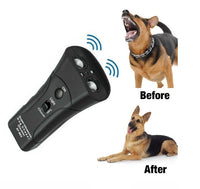 HKM-0287677 Ultrasonic Dog Training Flashlight with Dog Chaser and Night Light Function