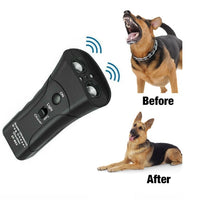 HKM-0287677 Ultrasonic Dog Training Flashlight with Dog Chaser and Night Light Function
