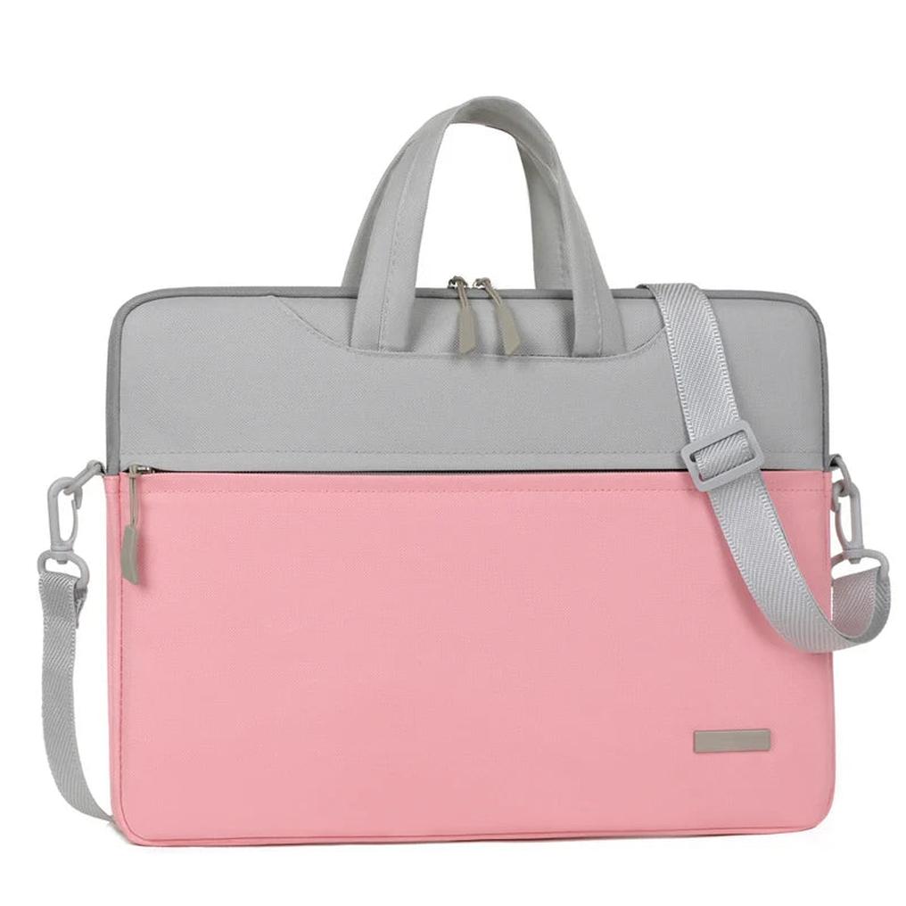 HKM-028819 15.6 Inch Laptop Case Portable Nylon Tote Bag for Men and Women