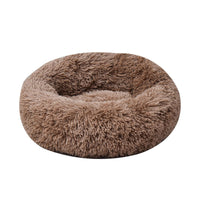 HKM-0288445 Plush Round Dog Bed Winter Mat - Cozy Nest in Various Sizes and Colors