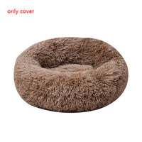 HKM-0288445 Plush Round Dog Bed Winter Mat - Cozy Nest in Various Sizes and Colors