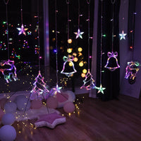 HKM-028883 Christmas Pendant String Light with Remote Control - 3.5m Waterproof Decoration for Home and Event Lighting