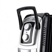 HKM-028883 Electric Oil-Filled Radiator Heater 400W-2500W for Modern Home Use in Bathroom