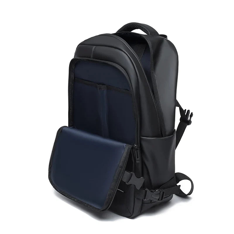 HKM-029331 Lightweight Waterproof Laptop Backpack with Double-Headed Zipper and Water-Resistant Design
