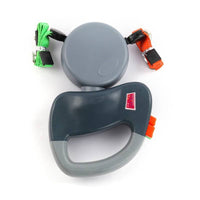 HKM-0293949 Double Headed Pet Leash with Adjustable Length and Durable Polyester Material