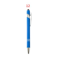 HKM-029395 Custom Multi-Coloured Metal Ballpoint Pen with Stylus for Office and School Use