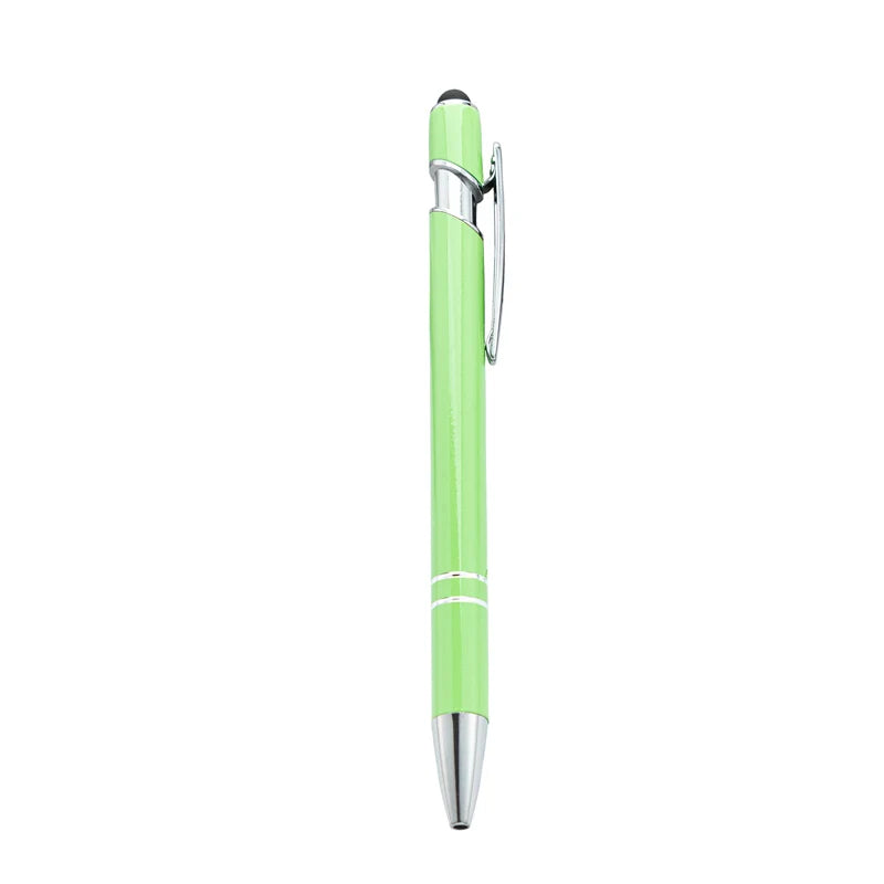 HKM-029395 Custom Multi-Coloured Metal Ballpoint Pen with Stylus for Office and School Use