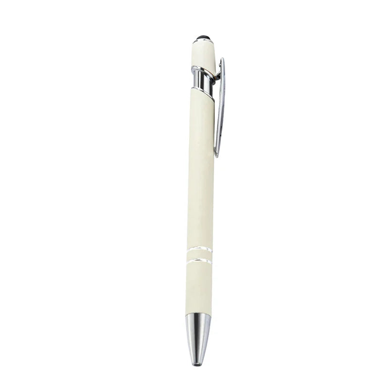 HKM-029395 Custom Multi-Coloured Metal Ballpoint Pen with Stylus for Office and School Use