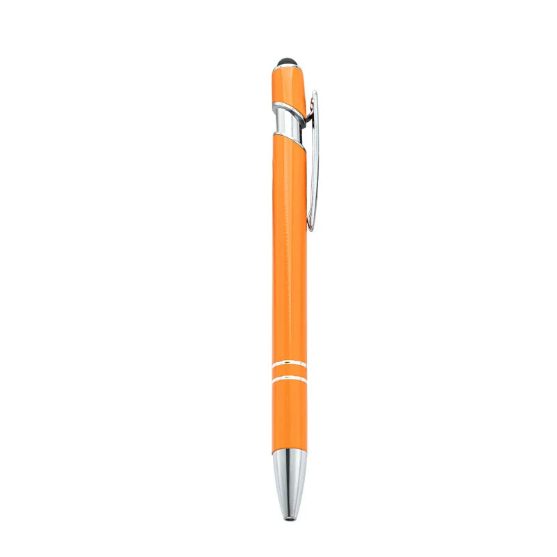 HKM-029395 Custom Multi-Coloured Metal Ballpoint Pen with Stylus for Office and School Use